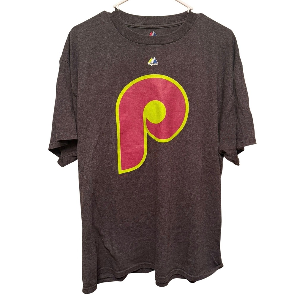 Majestic Athletic‎ Philadelphia Phillies Old School '47 Logo Men's XL Tee